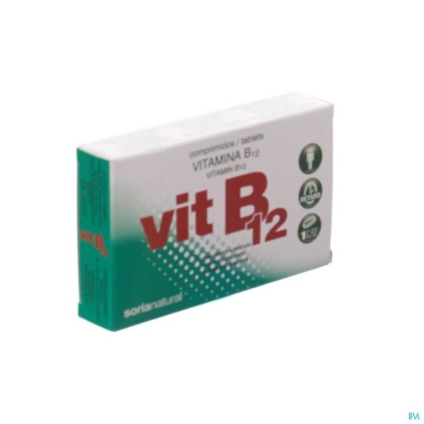 Soria Natural Vit B12 48 Tabl