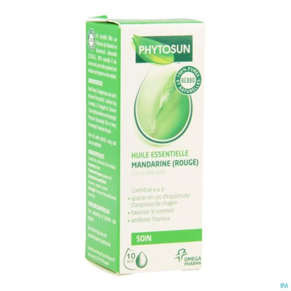 Phytosun Mandarijn Rood Ess Olie 10 Ml Nm