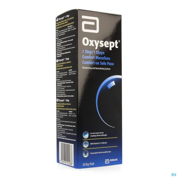Amo Oxysept 1 Step 0088 1 M 300 Ml/30 Tabs