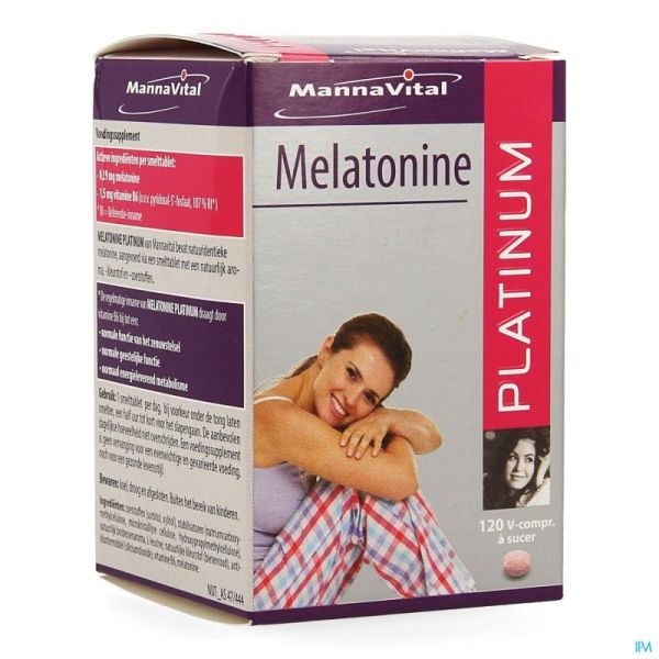 Mannavital Melatonine 120 Tabl