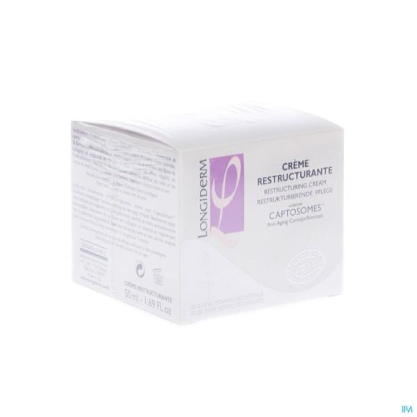 Longiderm A/Aging Crem Restruct Gelaat 50 Ml