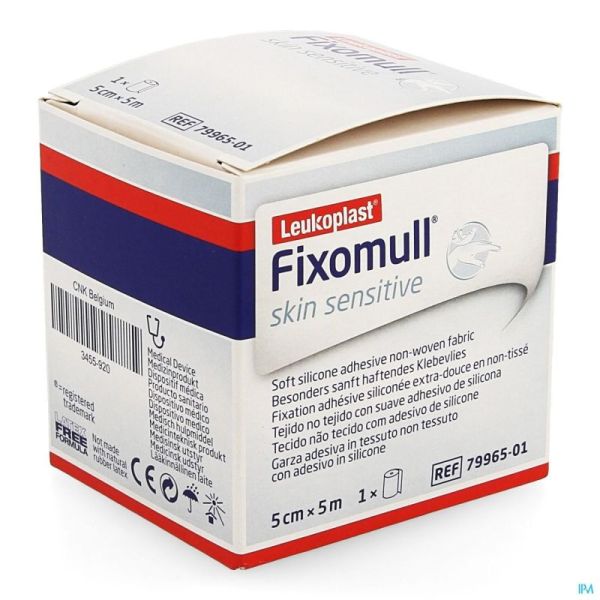 Fixomull Skin Sensitive 5Cmx5M 7996501 1 St