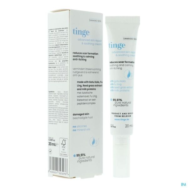 Tinge Skin Repair & Soothing Creme Tube 20 Ml