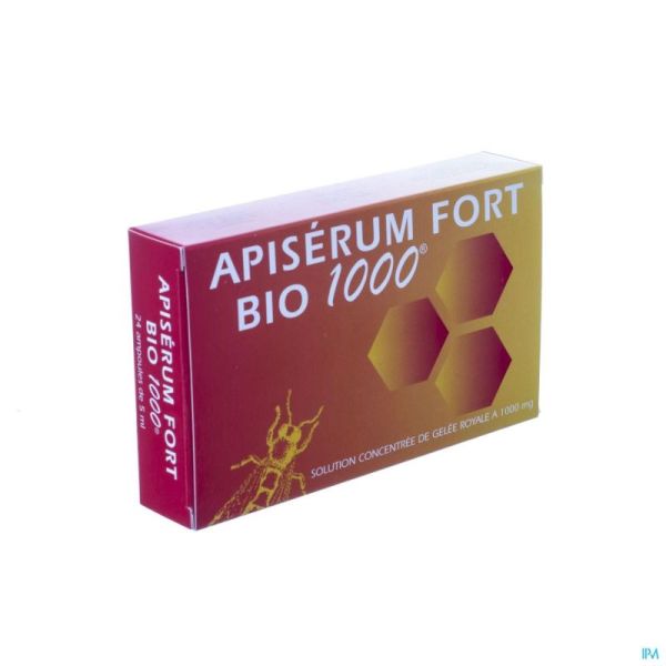 Apiserum Fort Bio 24 Amp 5 Ml 1000 Mg