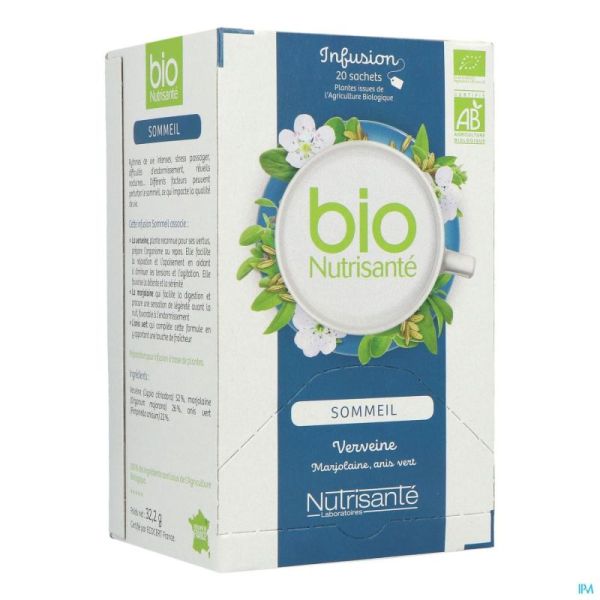 Thee Inf Bio Slaap Nutrisante 20 Zak