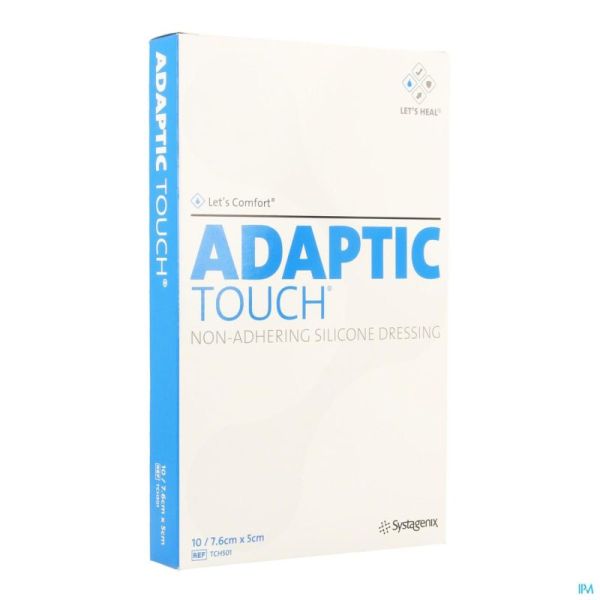 Adaptic Touch Sil 7,6X5Cm Tch501 10 St