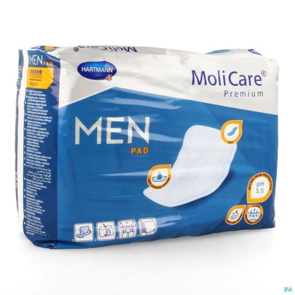 Hartmann Molicare Premium Men Pad 5 Drops 14 St