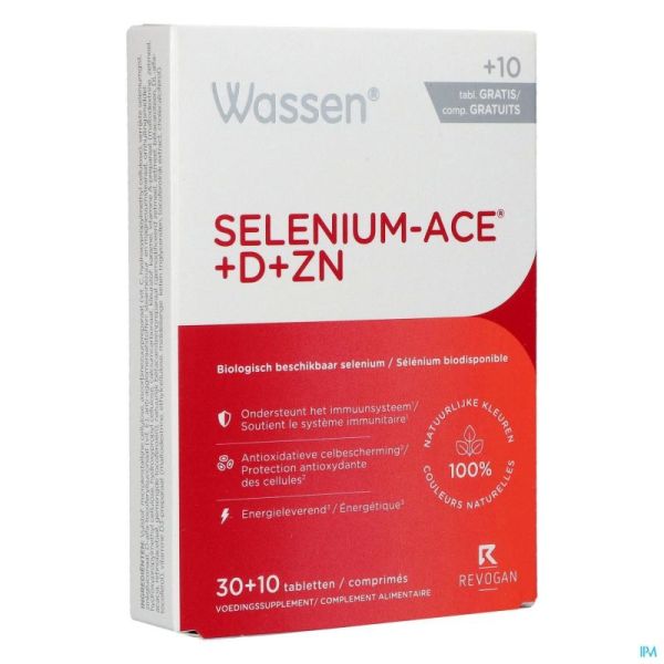 Selenium Ace+D+Zn 30 Tabl + 10 Tabl Gratis