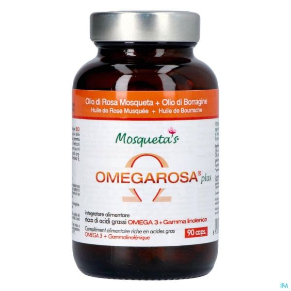 Omegarosa Plus Rozenolie 90 Caps