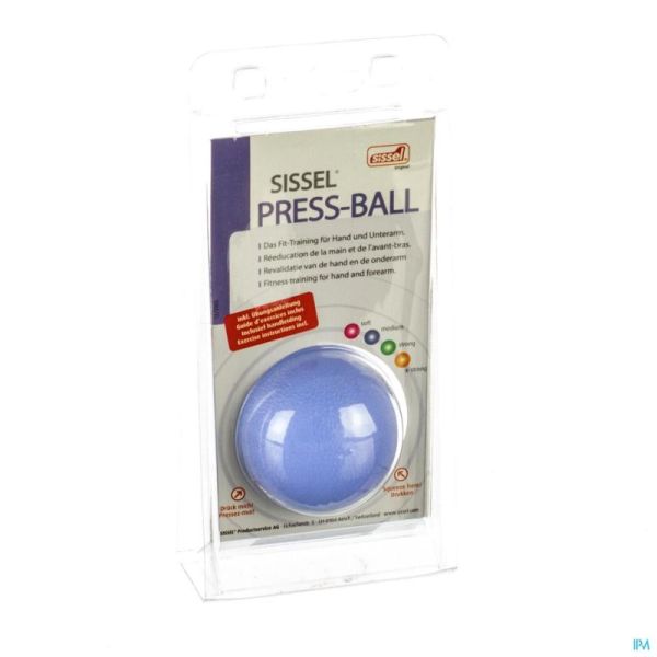 Sissel Press Ball Medium Blauw 1 St