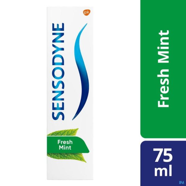 Sensodyne Fresh Mint Dentifrice 75ml