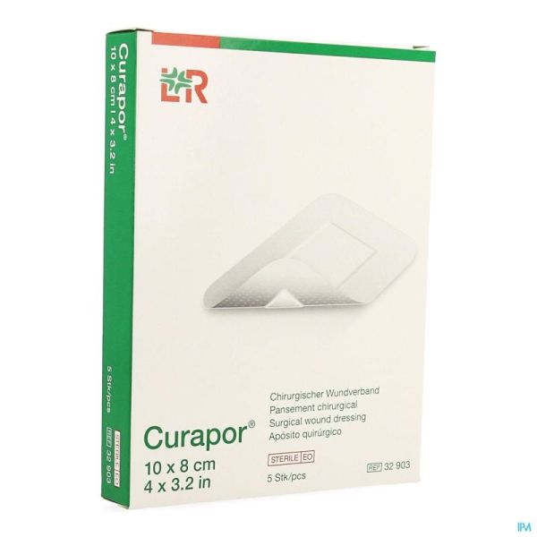 Curapor Ster 10X8Cm 32903 5 St Nm