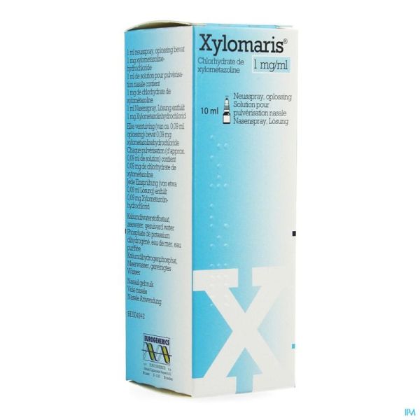 Xylomaris 1mg/ml Sol Pulverisation Nasale 1 X 10ml