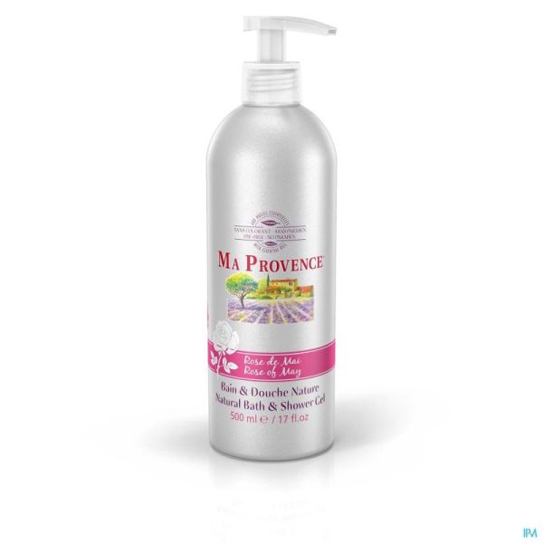 Ma Provence Gel Douche Rose Mei Pomp 500 Ml