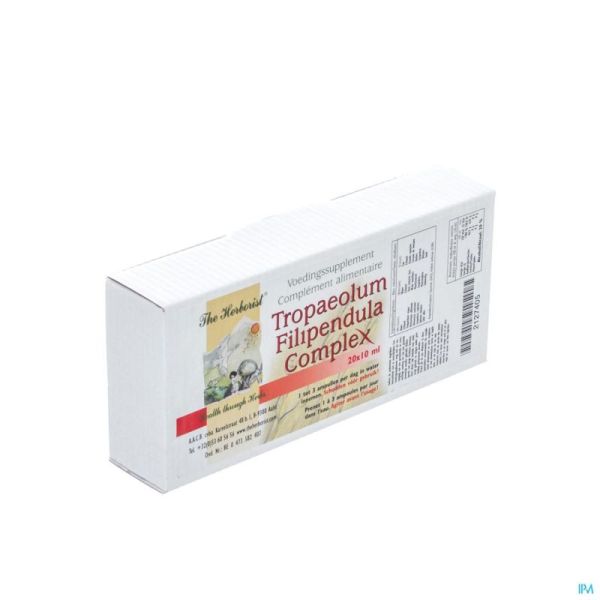 Herborist Tropaeolum Filipend Complex 20X10 Ml