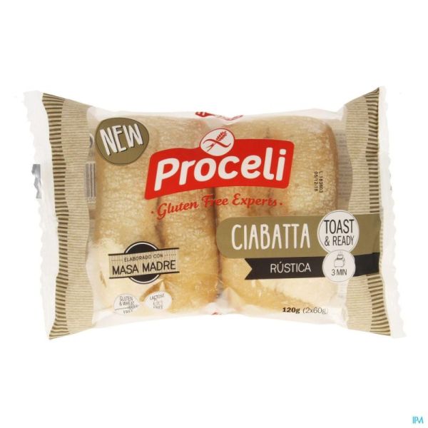 Proceli Ciabatta Rustica 2X60 G