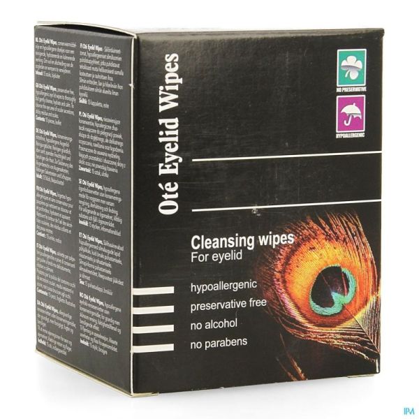 Ote Eyelid Wipes 15 St