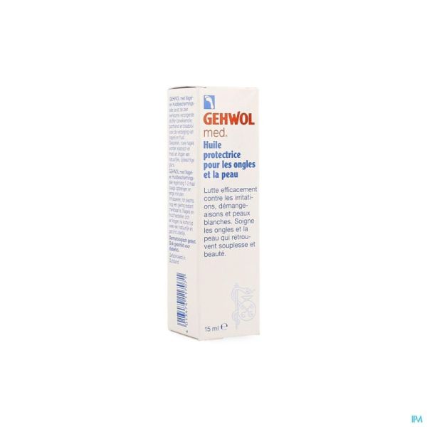 Gehwol Med Olie Nagel Huid Bescherming 15 Ml