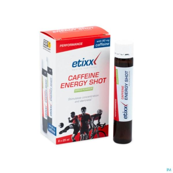 Etixx Caffeine Energy Shot 6x25ml