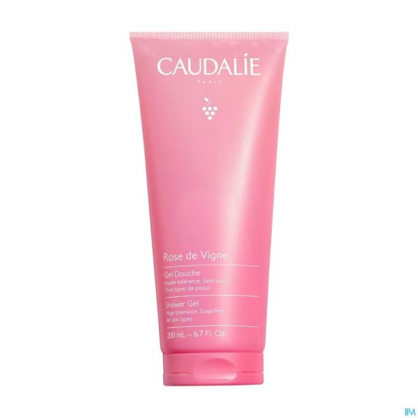 Caudalie Corps Gel Douche Rose Vigne 200ml Nf