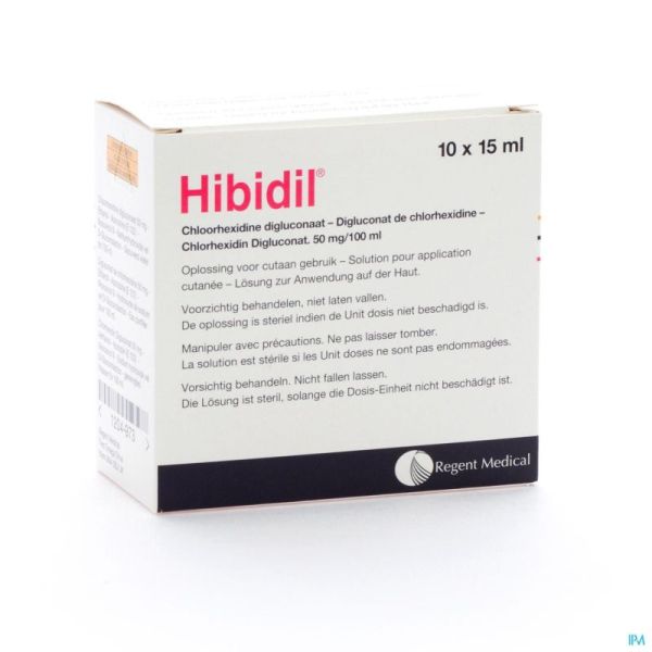 Hibidil Sol 10x15ml Ud Bottelpack