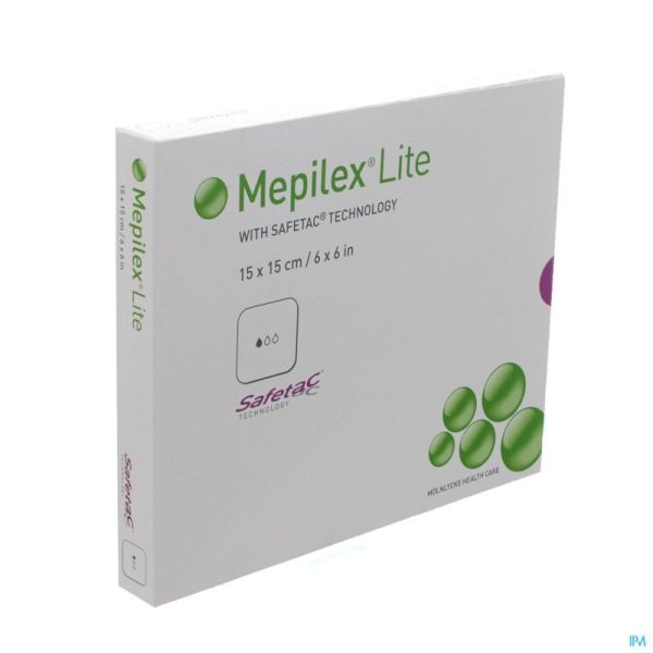 Mepilex Lite 15X15 284300 5 St