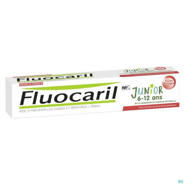 Fluocaril Dentifrice Fruits Rouges 75ml Nf