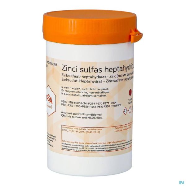 Zink Sulfaat Heptahydraat Magis 250 G