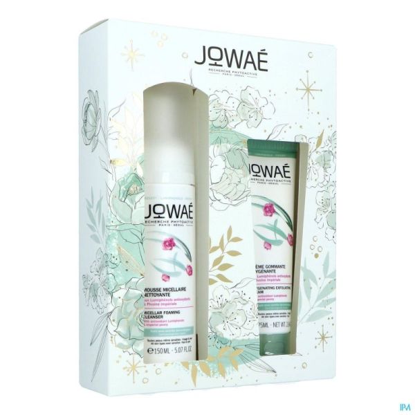 Jowae Coffret Noel Cr Gom.oxy75ml+mousse Mic.150ml