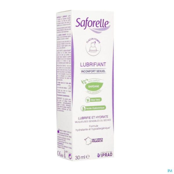 Saforelle Lubrifiant Fl Pompe 30ml