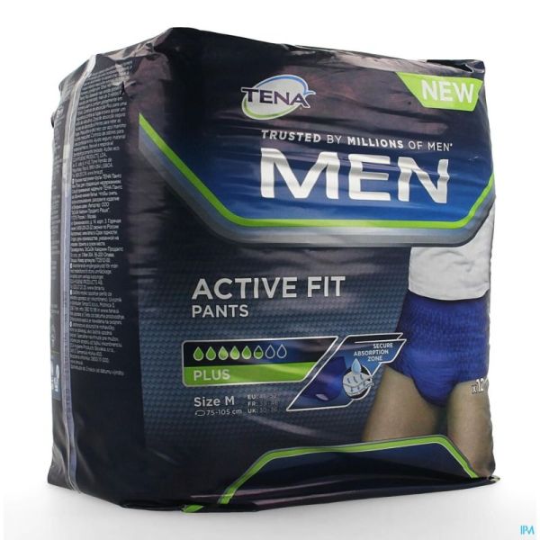 Tena Men Pants Plus Act Fit M 772512 12 St