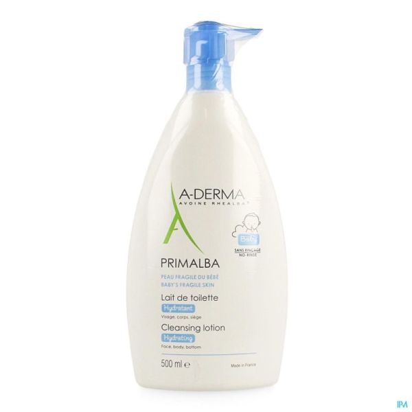 Aderma Primalba Reinigingsmelk 500 Ml