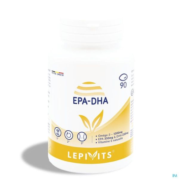 Lepivits Epa-Dha+ Forte 90 Caps 1000 Mg