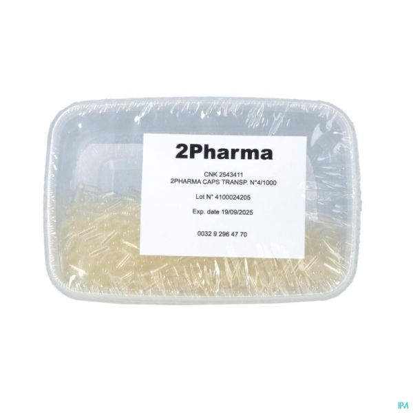 2Pharma-Caps Transp Nr 4 1000 Gelul