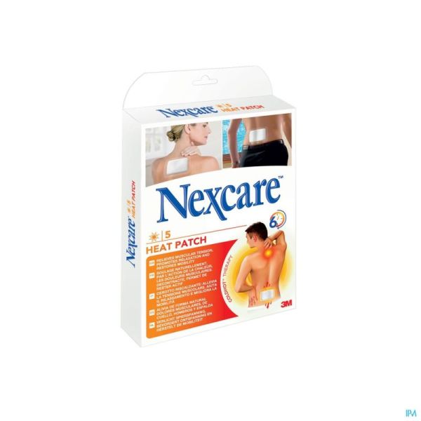 Nexcare Heat Patch 13X9,5Cm N2005P 5 St