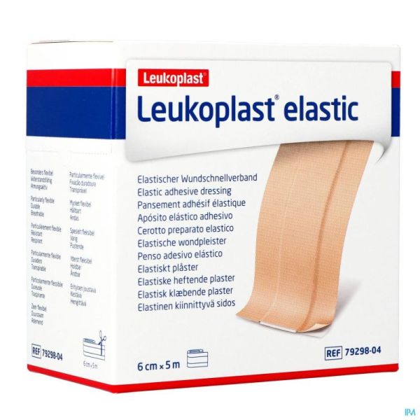 Leukoplast Elastic 6Cmx5M 1 St