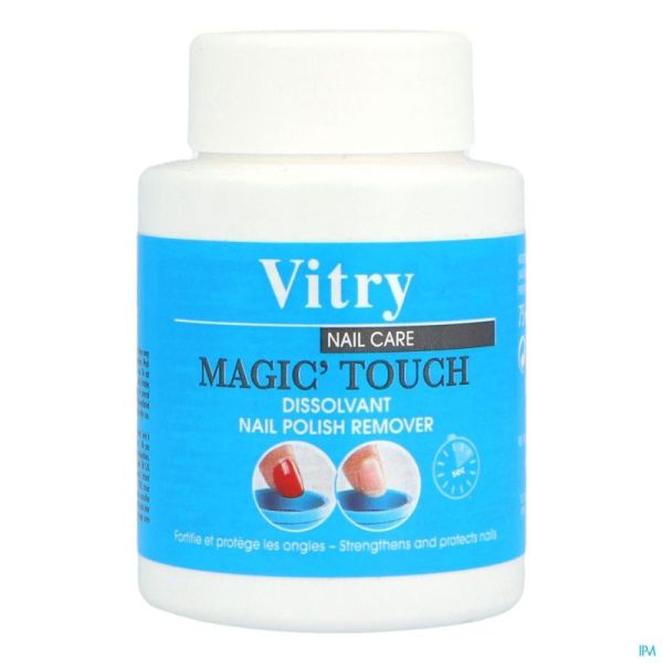 Vitry Dissolvant Magic Touch S/acetone 75ml Nf