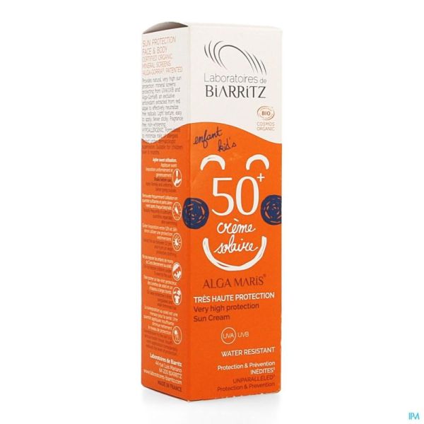 Algamaris Zonnecrem Kind Spf50 100 Ml Nf