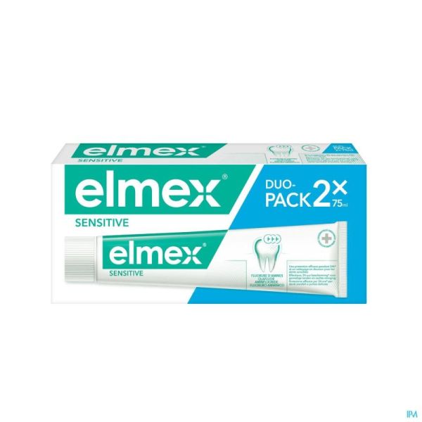 Elmex Sensitive Tandp Bitube 2X75 Ml Nf