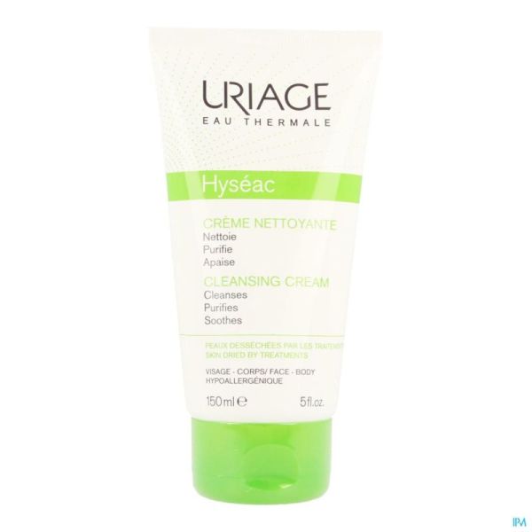 Uriage Hyseac Reinigingscrem 150 Ml