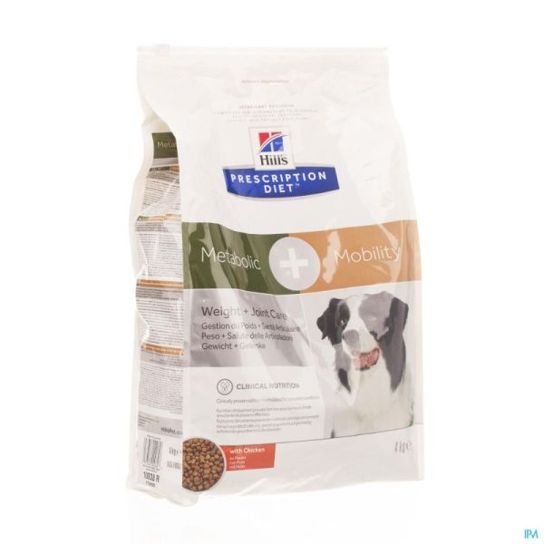 Hills Canine Hond Metabolic/Mobi 10038 4 Kg