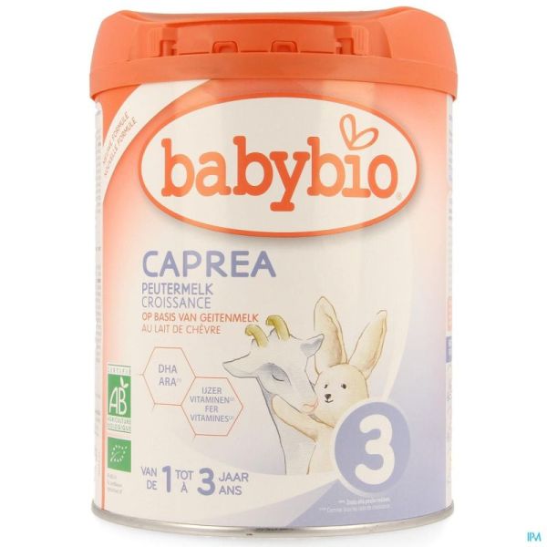 Babybio Caprea 3 Geitenmelk 1J-3J 800 G Nm