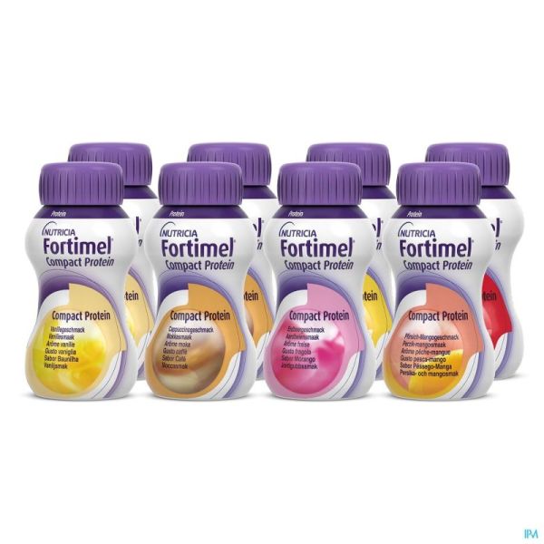 Fortimel Compact Protein Mix Multipack 8x125ml