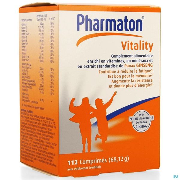 Pharmaton Vitality 112 Tabl