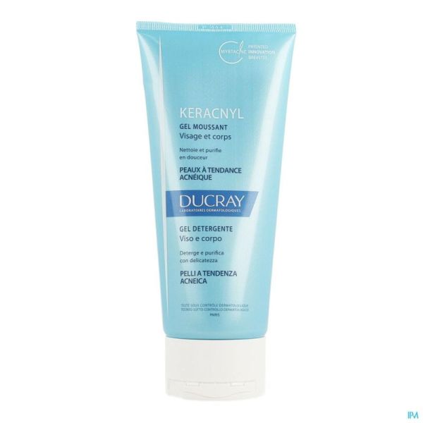 Ducray Keracnyl Schuimende Gel Nf 200 Ml