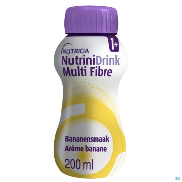 Nutrini Drink Multi Fibre Banaan 200 Ml