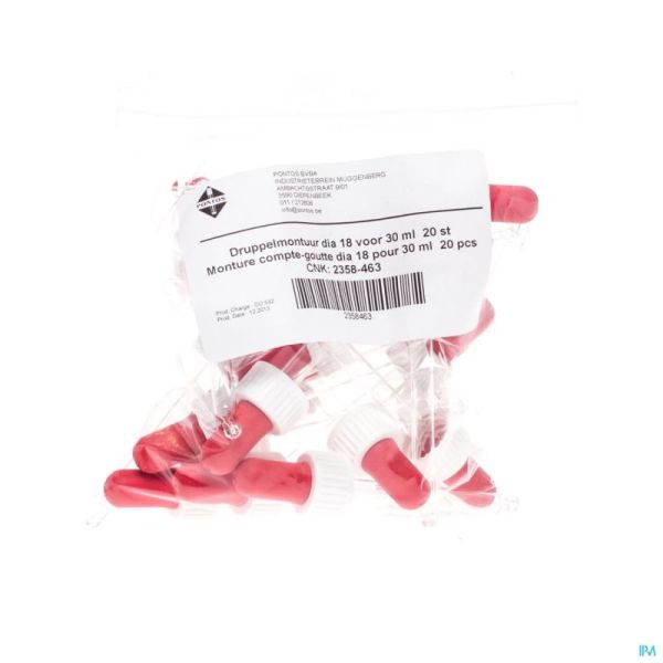 Druppelmontuur S 30 Ml Pontos 20 St