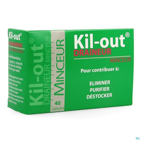 Kil-Out Drain Afslankmiddel 40 Caps