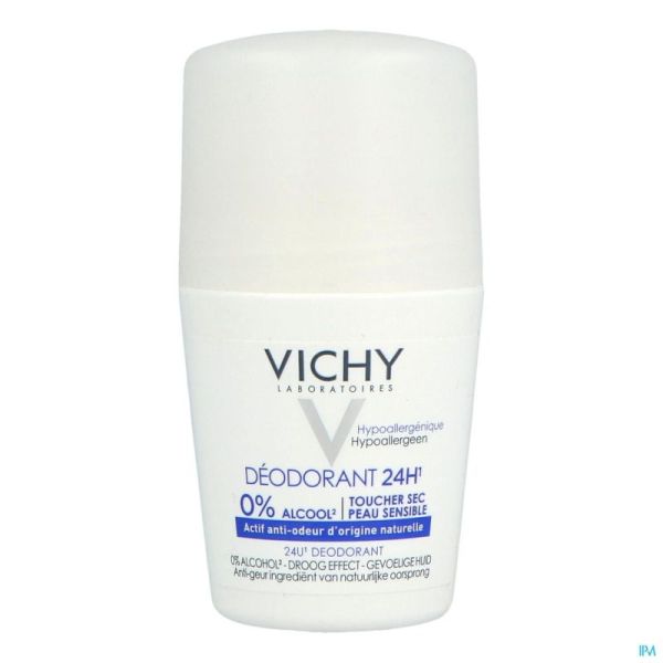 Vichy Deo Roller Droog Effect Z Alu 50 Ml