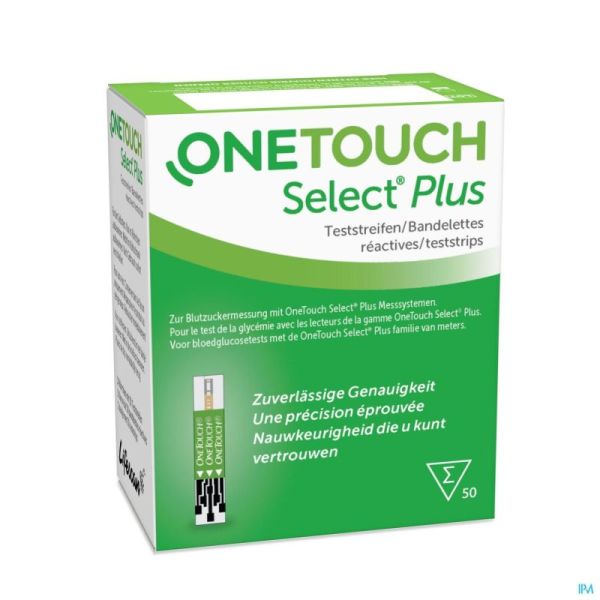 One Touch Select Plus Teststr 002322702 50 St